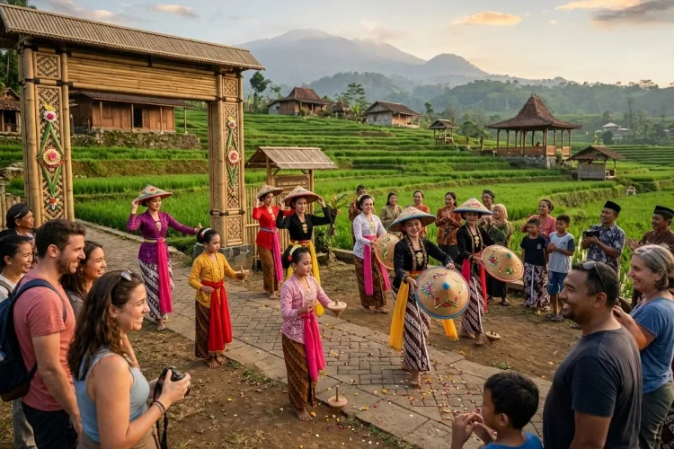 Tari Caping Gangsing, Tarian Penyambutan Khas Lerep yang Penuh Makna