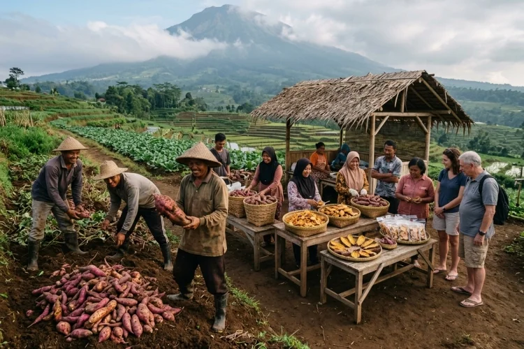 Ubi Jalar sebagai Hasil Pertanian Desa Lerep dan Potensinya